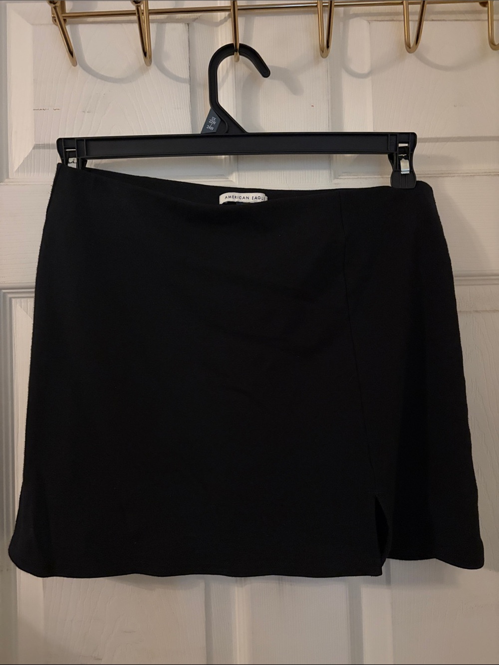 American Eagle Outfitters Black Skort with Side Slit